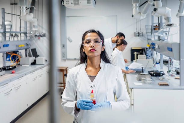 istock Portrait of a scientist working in the laboratory 1460293618