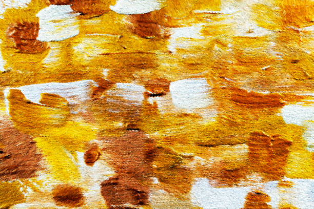 istock Golden abstract background of different types of lines 1460297514