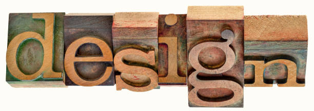 istock design - twisted word in printing blocks 1460302528