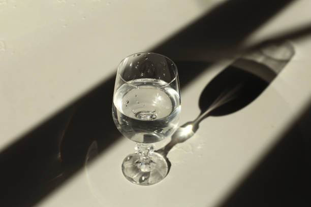 istock Tall glass with clean clear water 1460310260