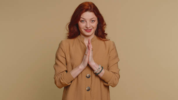 istock Sneaky cunning young woman with tricky face scheming evil plan, cheats, jokes and pranks 1460330942