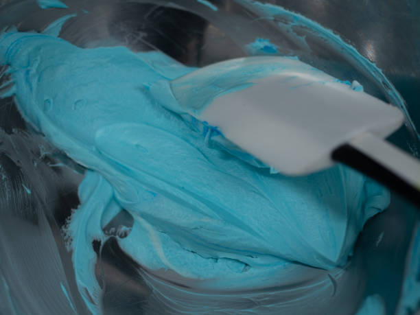 istock light blue icing piping filling for frosted cake decoration in kitchen lab 1460345478