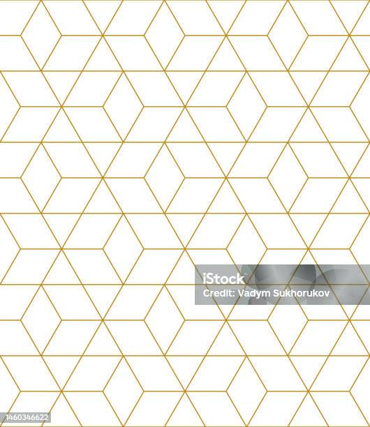 Rhombus Vector Pattern Name Vector Seamless Rhombus Pattern Abstract Geometric Background Stylish ...