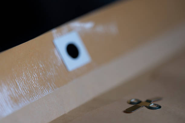 istock manilla envelope with reinforced hole and metal folding clasp. 1460350028