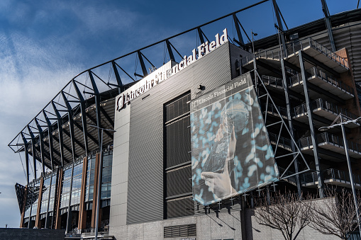 Philadelphia, Pennsylvania-January 28, 2023: Lincoln Financial Field located in South Pilly