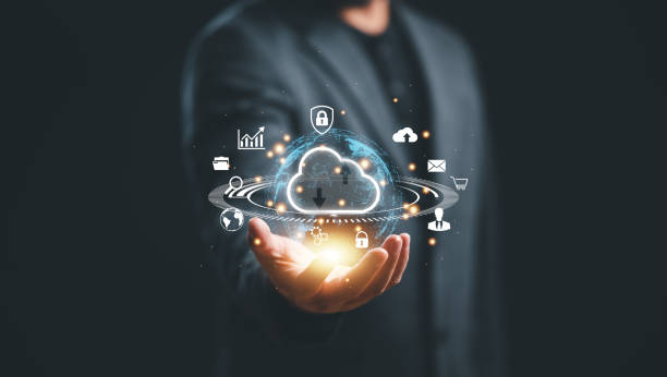 istock businessman holding virtual Global Internet connection metaverse. Business global internet connection application technology and digital marketing, Financial and banking, Digital link tech, big data. 1460369909
