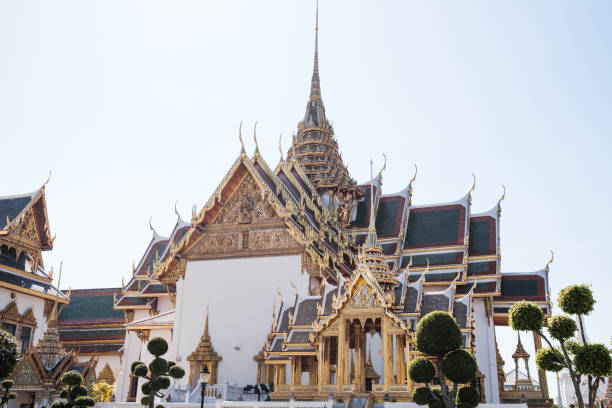 istock Grand Palace in Bangkok on a cloudless day 1460369956