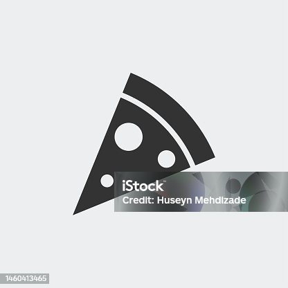 istock Pizza icon illustration isolated vector sign symbol 1460413465