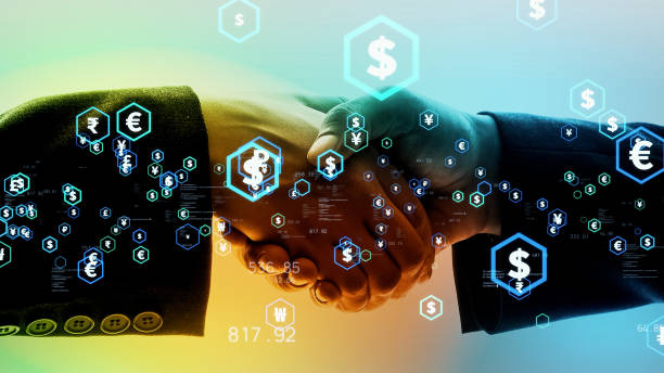 istock Financial technology concept. Fintech. Online banking. Foreign exchange. 1460422370