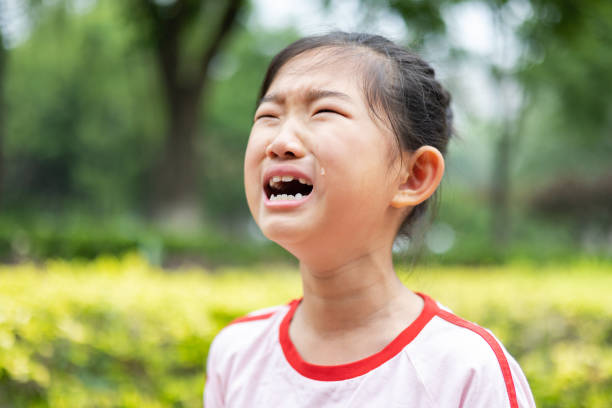 istock Little girl crying 1460428824