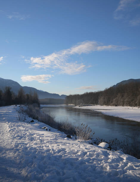 istock Squamish winter landscape at the Eagle Run dike in Brackendale 1460435610
