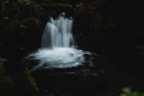 istock Long exposure shot of a waterfall and river 1460449617