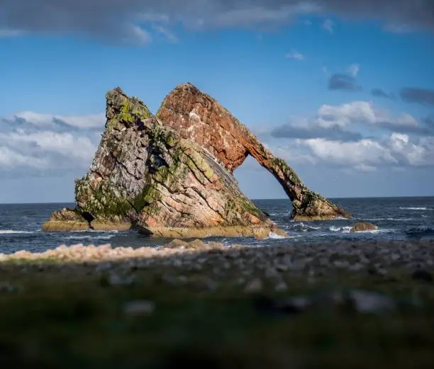 Photo of Bow Fiddle Rock in the Portknockie