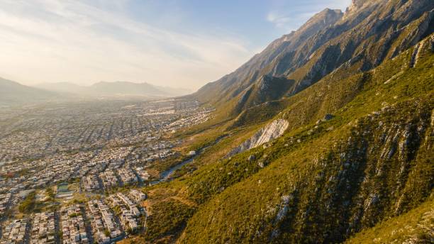 istock Mountains stand tall in the skies 1460456846