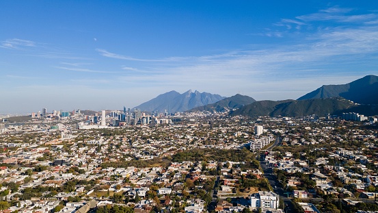 The most distinctive mountain in Monterrey, Mexico