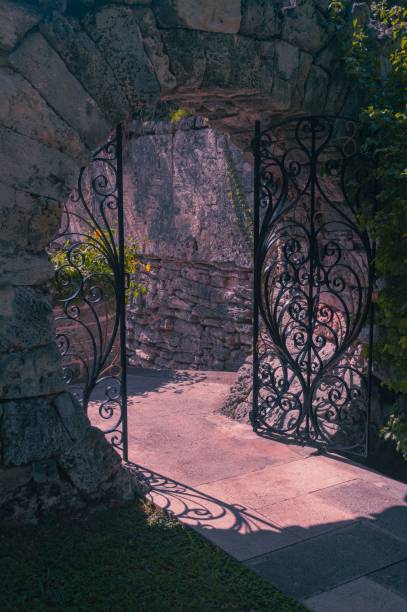 istock Vertical shot of the Moon Gate In Hamilton, Bermuda 1460463113