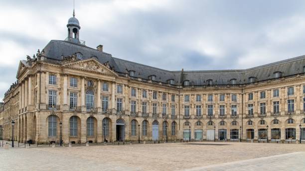 istock Bordeux in France, typical buildings 1460466533
