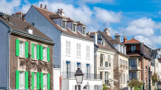 istock Paris, typical street in Montmartre 1460466717