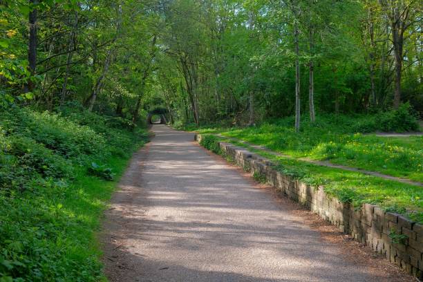 istock monton and roe green loopline cycleway and footpath through old train station 1460466933