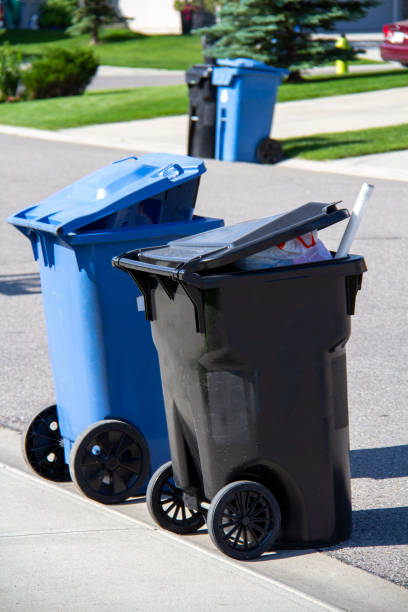 istock View of two trashcans on the sidewalk 1460470361