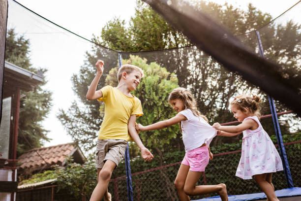 istock Beautiful children enjoying summer 1460480641