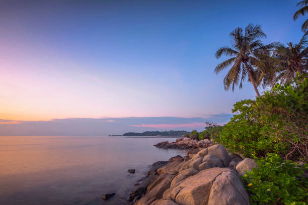 istock Blue Sky at Berhala Island Indonesia 1460485524