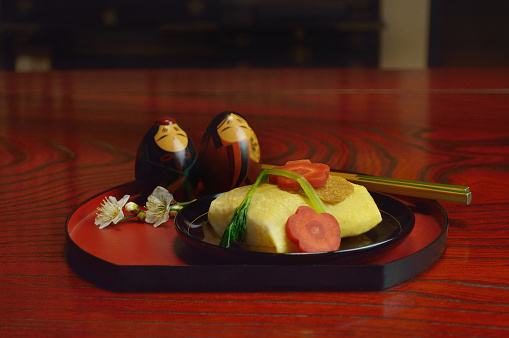 image for doll festival with Sushi Plate/Studio Shot