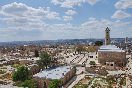 panoramic view of Medina in Fez, Morocco