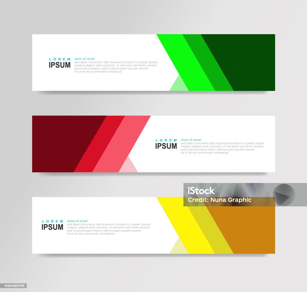 Vector Abstract Banner Stock Illustration - Download Image Now ...