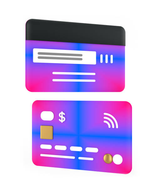 istock Credit cards mockups isolated on white background 1460493006