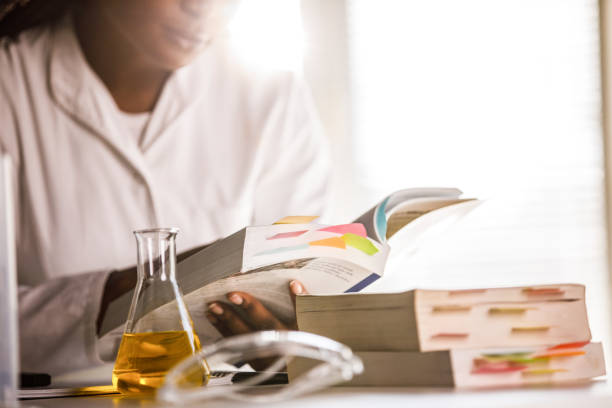 istock Copy space shot of student doing internship at the laboratory, doing research and studying 1460499097