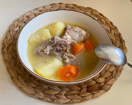 boiled meat dish