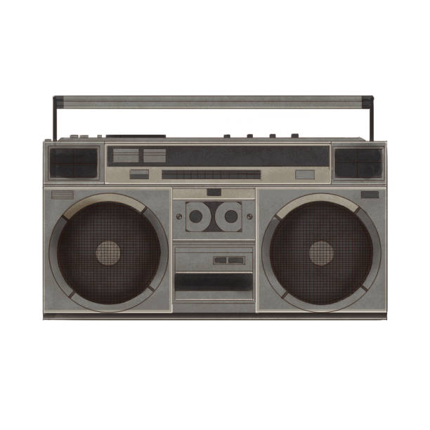 istock Asian Chinese style vintage classical radio watercolor illustration 1460501513