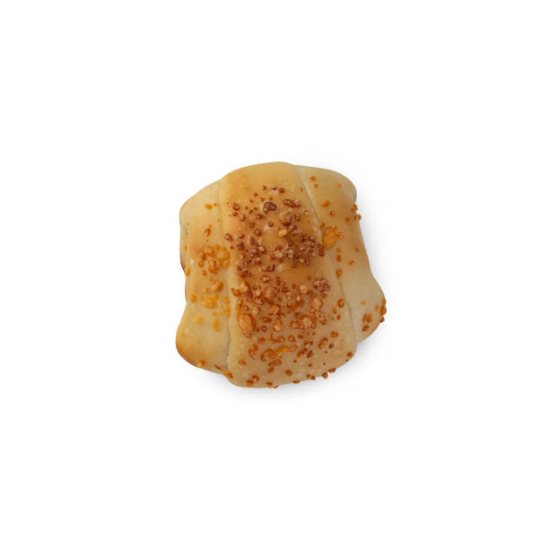 istock Sausage Bread isolated on white background with clipping path 1460511479