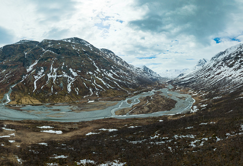 Jotunheimen is a mountain area in Eastern Norway. The mountain range is Norway's most popular national park and includes Norway's two highest mountains