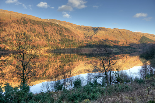 The Mire Loch at St Abbs Head, Scotland