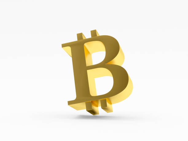 istock Golden bitcoin sign. 1460521156