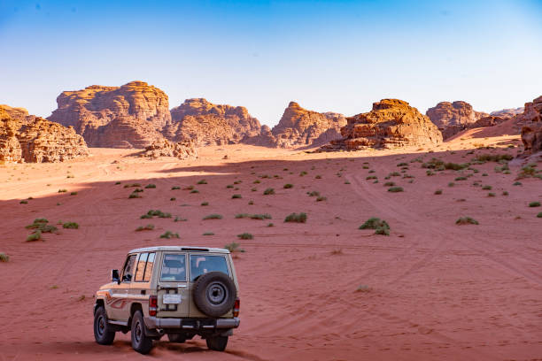 istock Off-road in a desert landscape north of Tabuk 1460521210