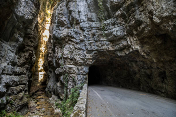 istock Scenic road on Lake Garda 1460529409