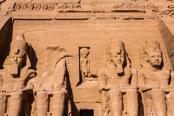 Abu Simbel temple in Egypt.