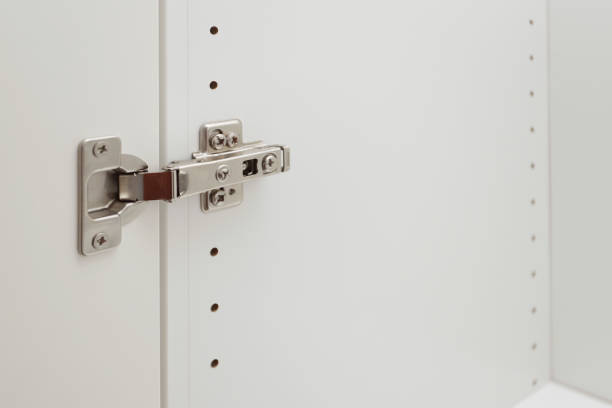 istock metal hinge on cabinet doors 1460532294
