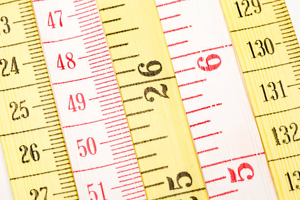 Measuring Tapes stock photo