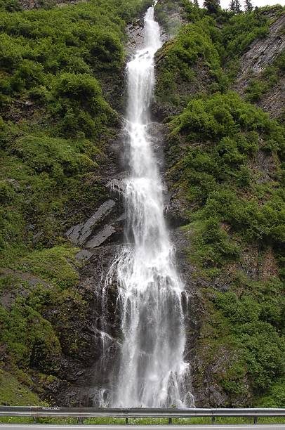Wasserfall Bridal Veil in Alaska – Foto