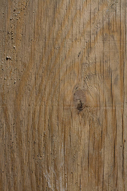 Dirty plank of wood Worn old piece of wood plank. roughhewn stock pictures, royalty-free photos & images