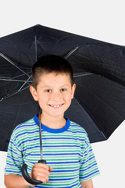 istock Young male under an umbrella 146054325