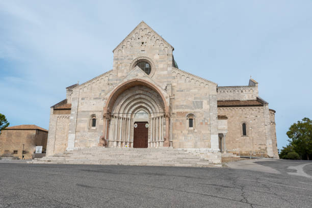 istock Romanesque church Ancona Italy 1460544553