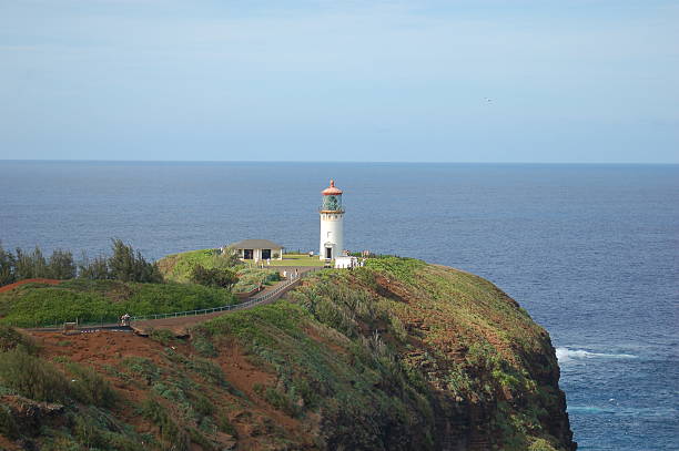 Kilauea Lighthouse, Kauai - foto de acervo