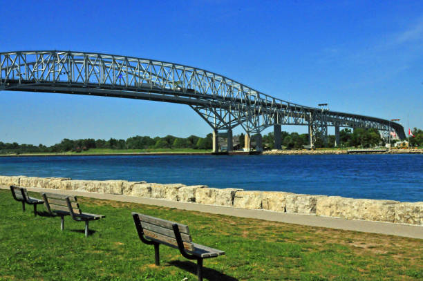 istock International Bridge taken  from the Canada 1460545834