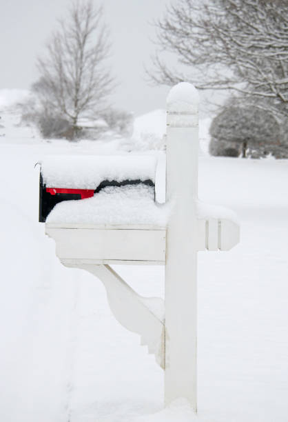 istock Rural Mailbox in the snow-Howard County, Indiana 1460545916