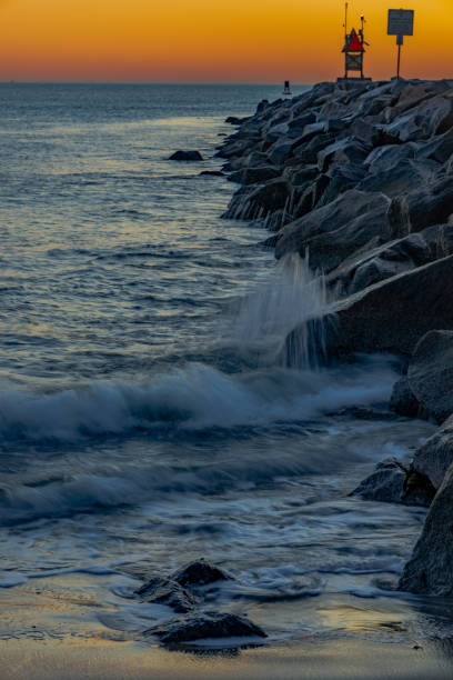 istock Sunrise on the ocean at Virginia Beach 1460546888